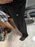 京东京造超轻透气运动裤男针梭拼接运动长裤子秋季男速干 黑色3XL 实拍图