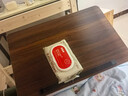 可移动边几茶几卧室床边电脑桌置物架客厅沙发家用可升降小桌子 【升降折叠床边桌】胡桃色-万向轮 实拍图