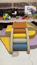 顾之Guci滑滑梯室内攀爬架婴儿早教感统儿童玩具爬梯家用软体1-3岁 六件套_感统组合D 实拍图