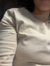 米度丽月子服夏季哺乳睡衣孕产妇保暖内衣秋冬季孕产妇睡衣套装 婴儿粉-两件套(带哺乳口) XL码（推荐120-150斤） 实拍图