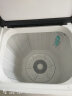 康佳（KONKA）10公斤 半自动波轮洗衣机 大容量 双桶双缸 脱水甩干机 家电 XPB100-359S 实拍图