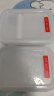 乐扣乐扣 玻璃保鲜盒两件套分隔型饭盒密封便当盒餐盒750+1020ml+包 实拍图