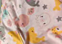 舒贝怡儿童睡衣内衣套装纯棉新春款宝宝秋衣秋裤婴儿衣服分体童装蓝120 实拍图