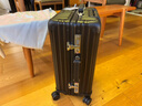 RIMOWA【ROSÉ同款】日默瓦Classic21寸经典铝镁合金行李箱旅行箱 黑色 21寸 【适合3-5天短途旅行】 实拍图