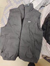 JEEP【易穿搭】羽绒马甲男冬季轻薄保暖羽绒服背心大码外穿休闲运动外 灰色【升级版无LOGO】 XL (建议125-145斤) 实拍图