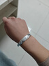 唯一（Winy）银手镯足银9999实心镯子女款纯银饰品妈妈生日礼物送老人长辈 实拍图