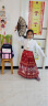 奥蒙威儿童马面裙女童春夏汉服古装学生中国风小女孩套装表演服YR-MHM02 红色（上衣+裙子） 160cm 晒单实拍图