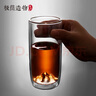 极简造物观山双层隔热玻璃杯喝水杯子泡龙井茶杯猴魁绿茶专用男女士高级感 观山杯375ML 375ml 实拍图
