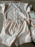 童泰（TONGTAI）婴儿套装纯棉夏季薄款男女宝宝满月衣服内衣儿童短袖上衣裤子 粉色 80cm 晒单实拍图