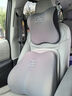 爱车屋 ICAROOM 汽车头枕腰靠套装 记忆棉腰枕护腰靠背垫车载头靠枕护颈枕 T-662/632MS-H 翟石灰 实拍图
