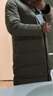 君羽反季羽绒服女过膝长款800高蓬白鹅绒加厚时尚狐狸真毛领鹅绒服女 茶灰 800蓬90白鹅绒 L 充绒量303g 实拍图