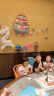多美忆生日场景布置六一气球儿童装饰拍拍棒男孩女孩生日派对道具20个装 实拍图