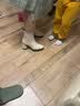 爱步（ECCO）靴子女 百搭圆头高跟切尔西女靴牛皮靴 雕塑222683 石灰色22268301378 36 实拍图