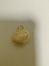 周生生富贵如意宝宝长命锁 黄金吊坠金锁足金挂坠不含项链 09300P计价 12.12克(含工费280元) 实拍图