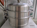 爱仕达（ASD）蒸锅304不锈钢三层家用汤锅蒸煮炖 双层复底28CM大容量蒸笼G3 实拍图
