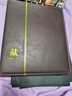 集邮册邮票收藏册定位册空册皮革缝制邮票活页收藏保护册单本 自带10张五行 实拍图