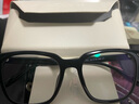 蔡司（ZEISS）近视眼镜框男士款粗框黑框眼镜gm镜架可配度数防蓝光辐射眼睛女 经典款 黑框黑色 配colorein镜片防蓝光 无度数 实拍图