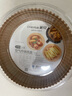 茶花（CHAHUA）空气炸锅纸食品级烘焙专用本色硅油纸双面圆形不沾烤箱 中号 【50张】 原生木浆护锅免洗 实拍图