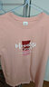 TEEK纯棉短袖t恤男装 2025夏季新款上衣高中生休闲夏天体恤衫半袖衣服 HSP28粉色 L 实拍图