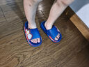 圣闲奥特曼夏季儿童拖鞋防滑厚底男童室内女童大中小童小孩凉拖鞋宝宝 深蓝 34 /35适合7-8周岁适合脚长19CM 实拍图
