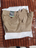 吉普（JEEP）纯棉休闲裤男士春夏薄款宽松直筒中年商务高腰深档长裤子 卡其（薄款） 34码(腰围2尺7 ) 实拍图