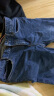 班尼路（Baleno）春夏牛仔裤男复古纯色水洗裤通勤长裤 02D 30  晒单实拍图