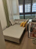 喜客邦客厅折叠沙发床三人卧室两用沙发床布艺欧式简易小户型多功能沙发 1.58米外径乳胶单面棉麻款 实拍图