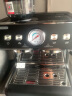 Barsetto二代咖啡机 百胜图意式半自动家用办公室研磨一体机 现磨咖啡豆手动奶泡机 双加热双泵BAE02石墨黑 晒单实拍图