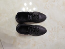 卡帝乐鳄鱼真皮透气春季新款休闲皮鞋男韩版时尚百搭潮鞋户外运动鞋男防水防 Q5812黑色加绒款 43 实拍图