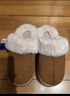 远港皮毛一体棉拖鞋女秋冬季2025新款居家用保暖毛毛绒室内男冬天软底 棕色 42-43 (适合41-42脚) 实拍图