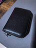 第九城(V.NINE)头层牛皮卡包男士多卡位卡套防盗刷商务名片夹防消磁驾驶证套零钱包送老公送男友生日礼物情人节新年礼物 黑色 实拍图