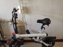 BAICYCLE折叠电动自行车锂电池超轻便携男女小型迷你代步车电单车长续航电动助力车电瓶车 S1白色丨管藏式锂电池 实拍图