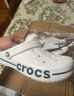 crocs卡骆驰贝雅卡骆班|205089 白/深蓝-126 44(280mm)  实拍图