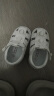 江博士（DR·KONG）健康步前鞋女宝宝小白鞋 软底夏季公主爱心舒适婴儿宝宝凉鞋 白色 21码 适合脚长约12.0-12.6cm 实拍图