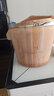 竹杉缘蒸桶蒸饭木桶木桶饭蒸饭桶米饭甑子蒸笼家用蒸木正子饭木饭桶杉木 21cm弧边木桶+提手盖+木底 实拍图