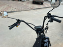 骏杰动感男女士双人酷炫代步带电瓶大哈雷宽胎两轮成人亲子电动滑板车成人 10寸铝轮X20提出充电/空载60公里 实拍图