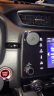 闪魔车载手机支架仪表台汽车卡扣式磁铁导航华为苹果通用可横屏 6颗N52铷强磁吸附 炫亮黑*粘贴款 实拍图