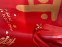敬平无纺布手提袋服装店袋子定做覆膜环保袋服装购物袋礼品袋时尚女装 红色平安欢喜 横向大号47*37*10cm（单个装，10个起发） 实拍图
