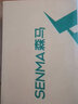 森馬（Senma）时尚潮流英伦马丁靴系带高帮休闲男靴610313608 夜空黑 39码 实拍图