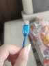 艾胜者Type-c编织线6A超级快充数据线USB插头充电线套装适用华为Mate60Pro小米oppo真我vivo魅族iQOO手机 海洋蓝【快充线】 2米 实拍图