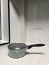 北鼎（Buydeem）小奶锅18 迷你锅宝宝辅食锅温奶汤锅一人用平底锅不粘锅泡面锅 浅杉绿|不粘奶锅 18cm 实拍图