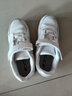 鸿星尔克童鞋儿童板鞋男童女童小白鞋秋季轻便透气休闲运动鞋百搭休闲 正白 -偏小1码 37 实拍图