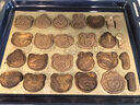 帕帕罗蒂小动物头像饼干模具卡通老虎3d立体按压式翻糖烘焙曲奇压模 实拍图