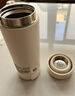 美的（Midea）电热水杯加热电热水壶保温烧水杯 350ml迷你便携式旅行出差 智能恒温 316L不锈钢无异味MK-DB35X22 实拍图