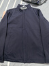 雅戈尔（YOUNGOR）单行政夹克男立领单茄克锦纶耐穿舒适透气男士上衣外套 VJJK409947FQA藏青 M 170/92A 实拍图