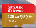 闪迪（SanDisk）128GB TF(MicroSD)内存卡 4K极速金卡A2 V30 U3行车记录仪 运动相机无人机 监控存储卡 读190MB/s 实拍图