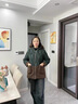 恰凡（QIAFAN）妈妈装冬装2025新款老人加绒加厚外套洋气棉衣中老年女装保暖上衣 咖色  XL 供参考 90-110斤 实拍图