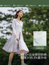 蕉下（beneunder）防晒衣防晒服长款女冰丝感修身海边沙滩透气全身防晒衣 【凉感加长款】霜奶白 L 实拍图