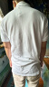 Levi's李维斯2024春夏情侣同款短袖POLO衫休闲商务时尚轻薄舒适 白色0000 M 实拍图