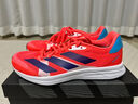 adidas adizero RC 4超轻缓震训练备赛体测薄底竞训跑鞋阿迪达斯   粉色/白色/深蓝色/浅蓝色   45 实拍图